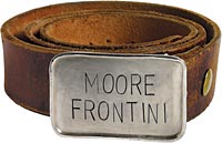 customized hand-stamped sterling silver belt buckle by heather moore jewelry